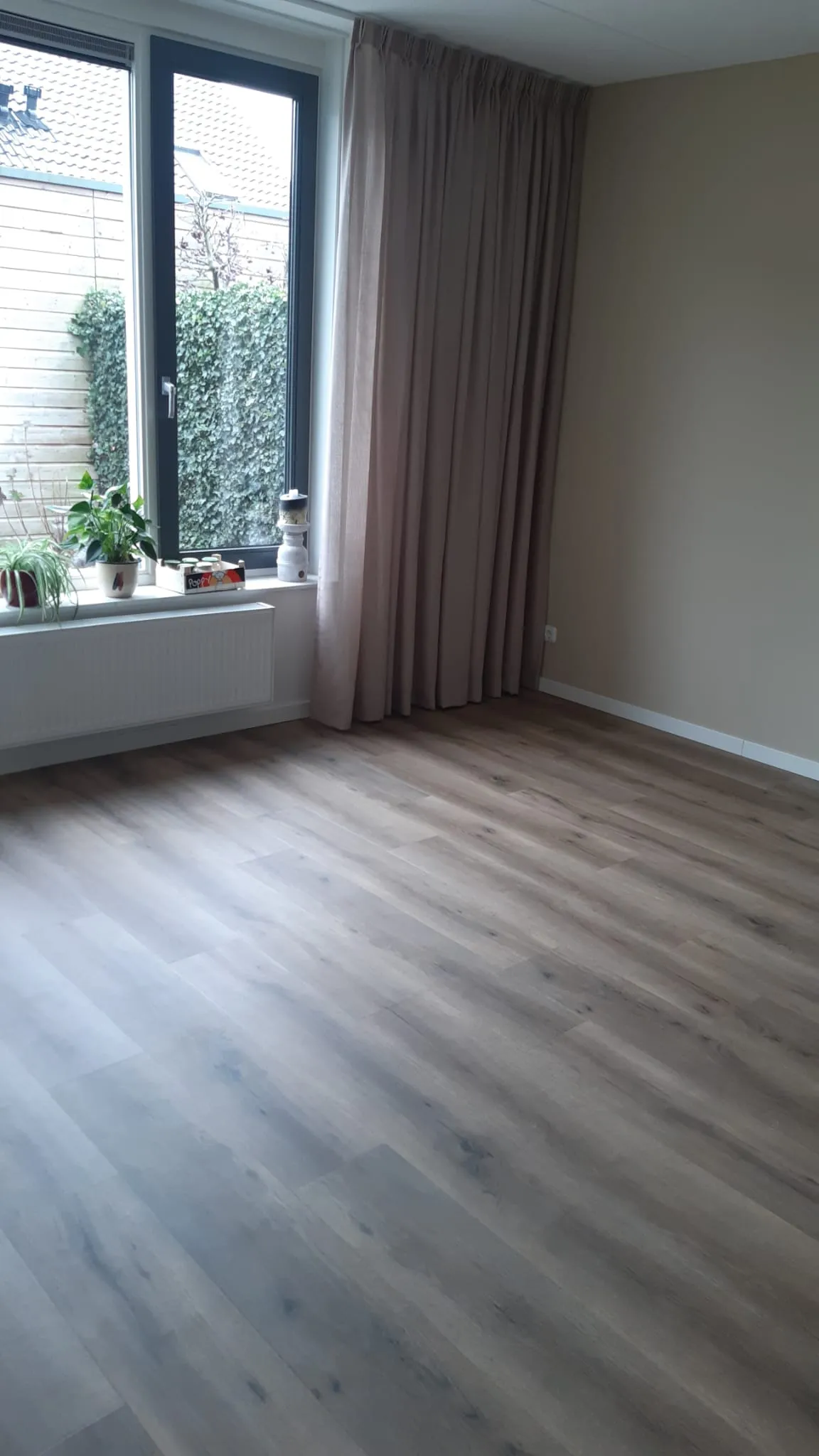 Inbetween gordijnen slaapkamer