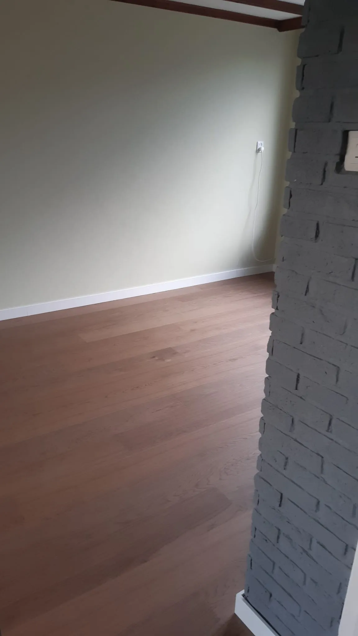 Vloer overgang naar keuken